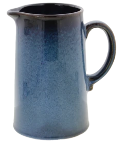 Oldenhof 1821 Cilinder Karaf 1,2 Liter Aardewerk Azuurblauw