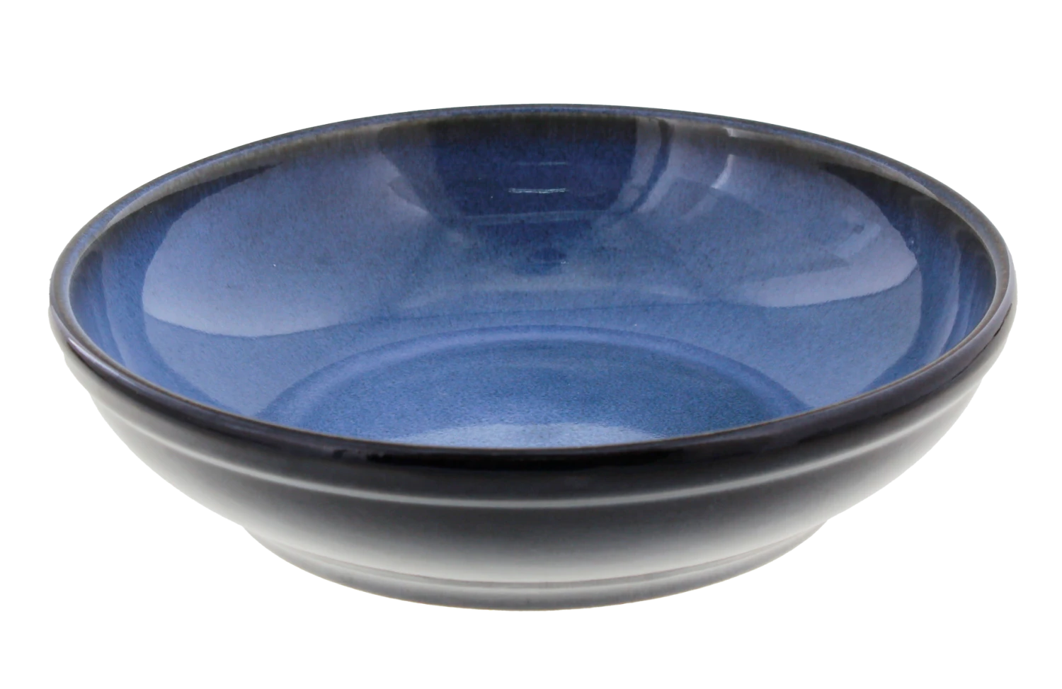 Oldenhof 1821 diep bord ø 23 x 5,5 cm aardewerk azuurblauw