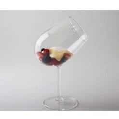 100% Chef Chardonnay Scheef Wijnglas Zonder Oor 325 Ml Glas