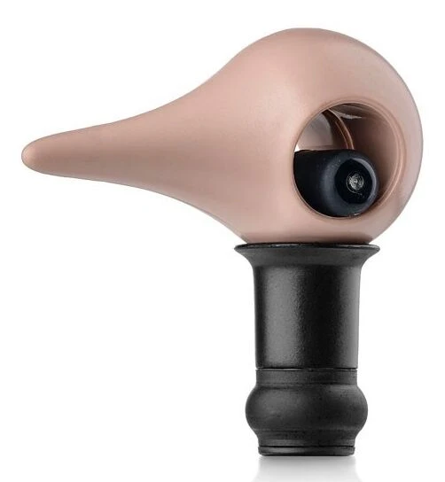 Zone Denmark Bird wijnstop 6,4 cm kunststof roze