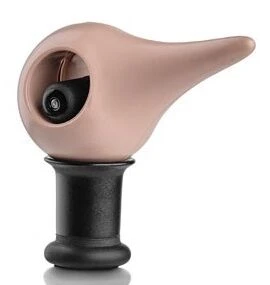Zone Denmark Bird wijnstop 6,4 cm kunststof roze