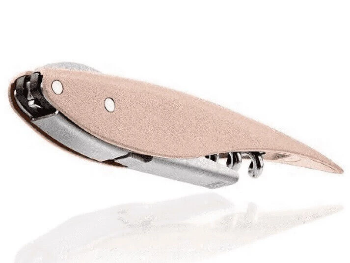 Zone Denmark Feather kelnermes 12,8 cm kunststof rvs roze