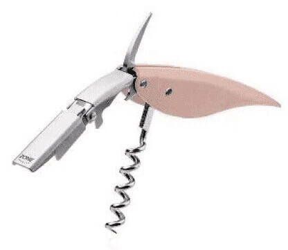 Zone Denmark Feather kelnermes 12,8 cm kunststof rvs roze