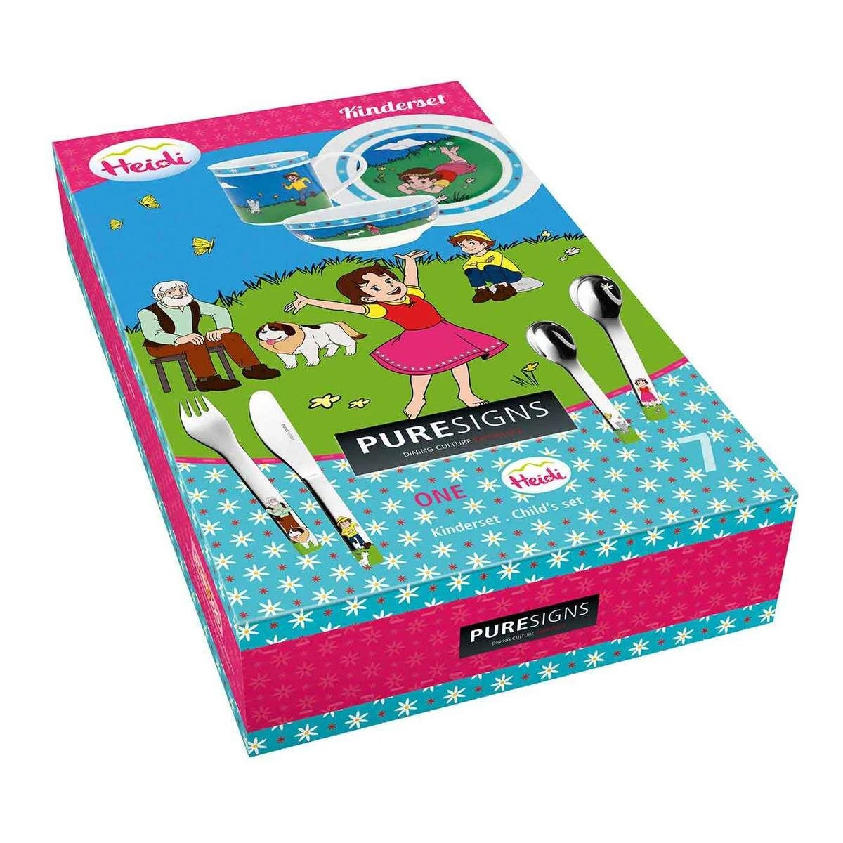 Puresigns Heidi kinderserviesset 7-delig