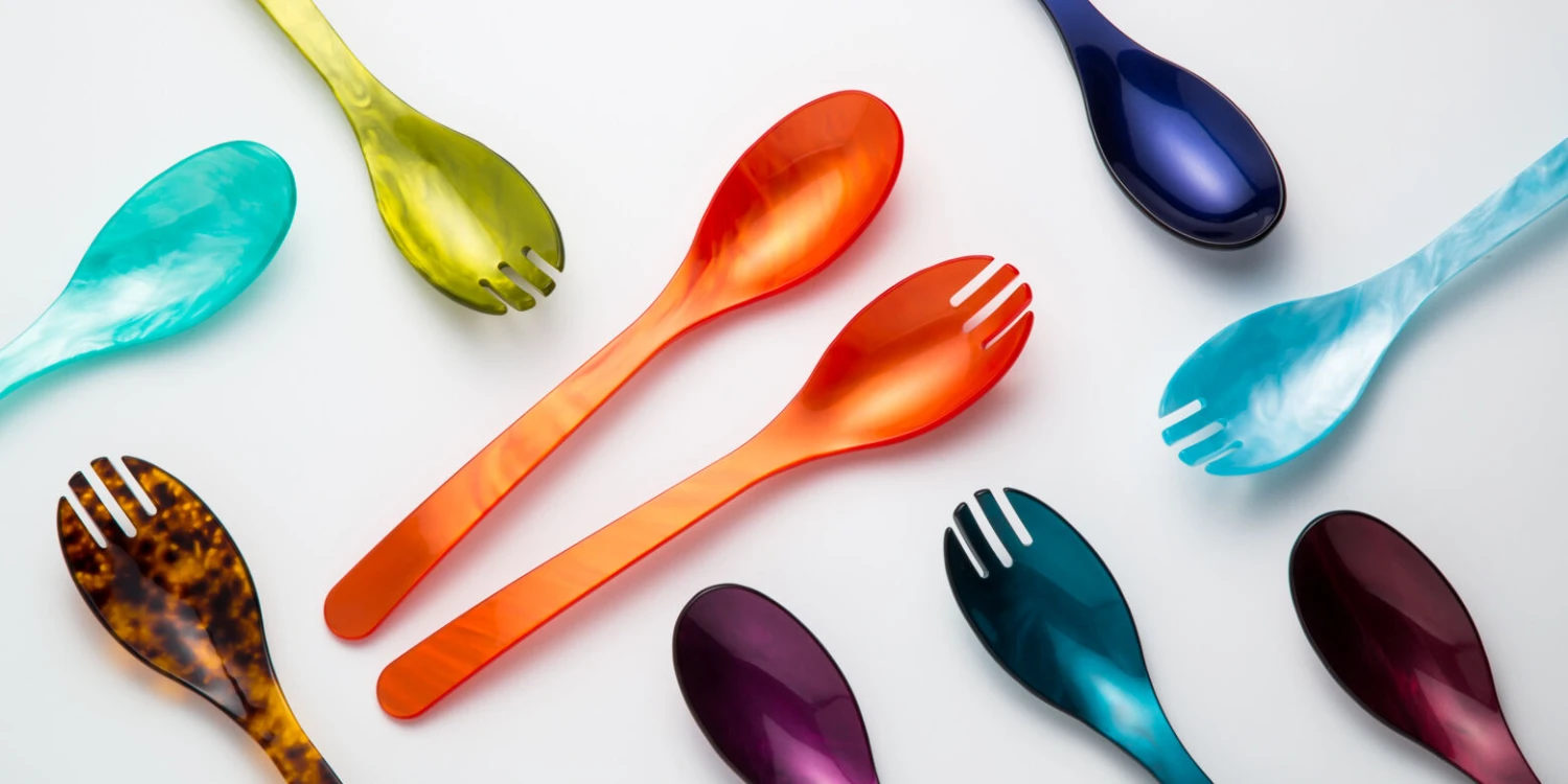 G. F. Heim Söhne saladecouvert 29,5 cm kunststof groen