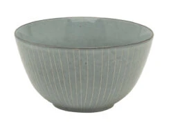 Broste Copenhagen Nordic Sea Schaal ø 20 Cm Aardewerk Blauw