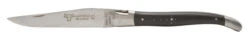 Laguiole En Aubrac Shepherd's Cross Klap-steakmes 12 Cm Ebbenhout Donkerbruin