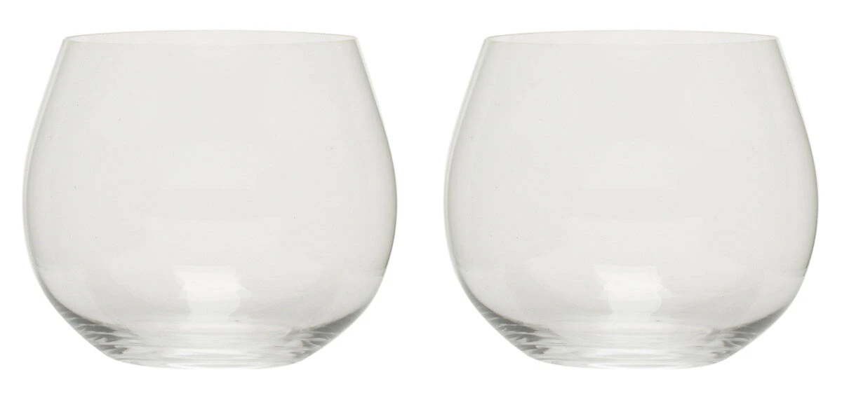 Riedel The O Wine Tumbler Chardonnay 580 ml kristalglas 2 stuks