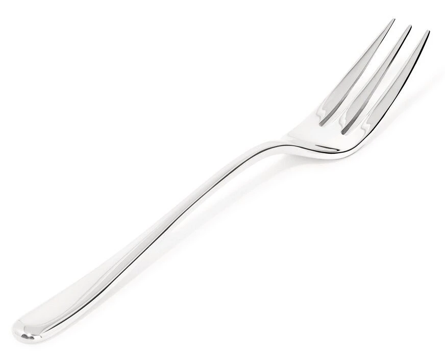 Alessi Caccia serveervork 25 cm rvs glans