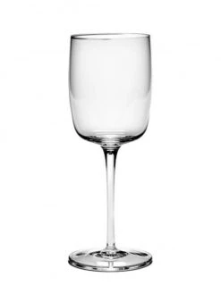 Serax Passe-Partout Witte Wijnglas Recht 300 Ml ø 7,8 Cm H 21 Cm Glas