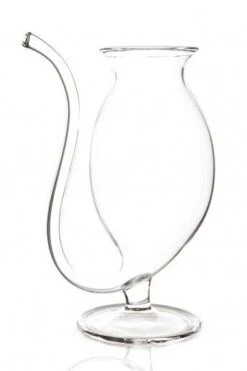100% Chef Cat Cup Glas Op Voet Met Tuit 8 Cm 350 Ml Glas
