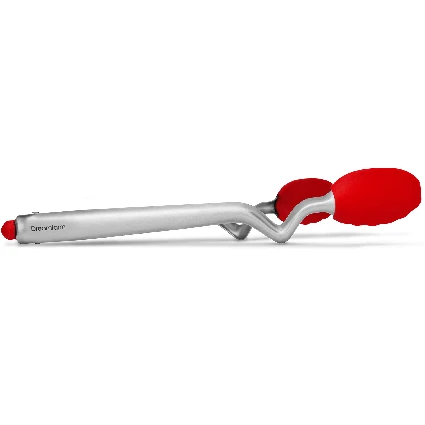 Dreamfarm Clong serveertang 30,5 cm rvs/silicone rood