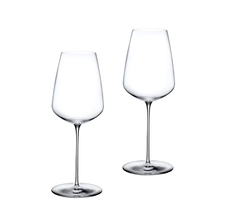 Nude Stem Zero Delicate witte wijnglas 450 ml kristalglas 2 stuks