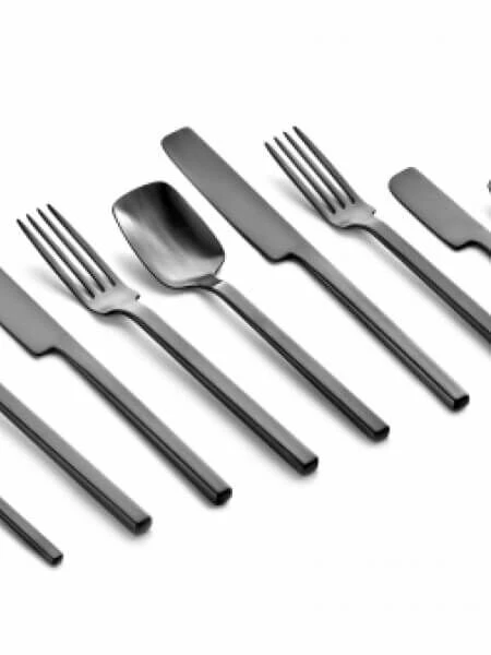 Serax HEII Marcel Wolterinck bestekset in giftbox antraciet 24-delig