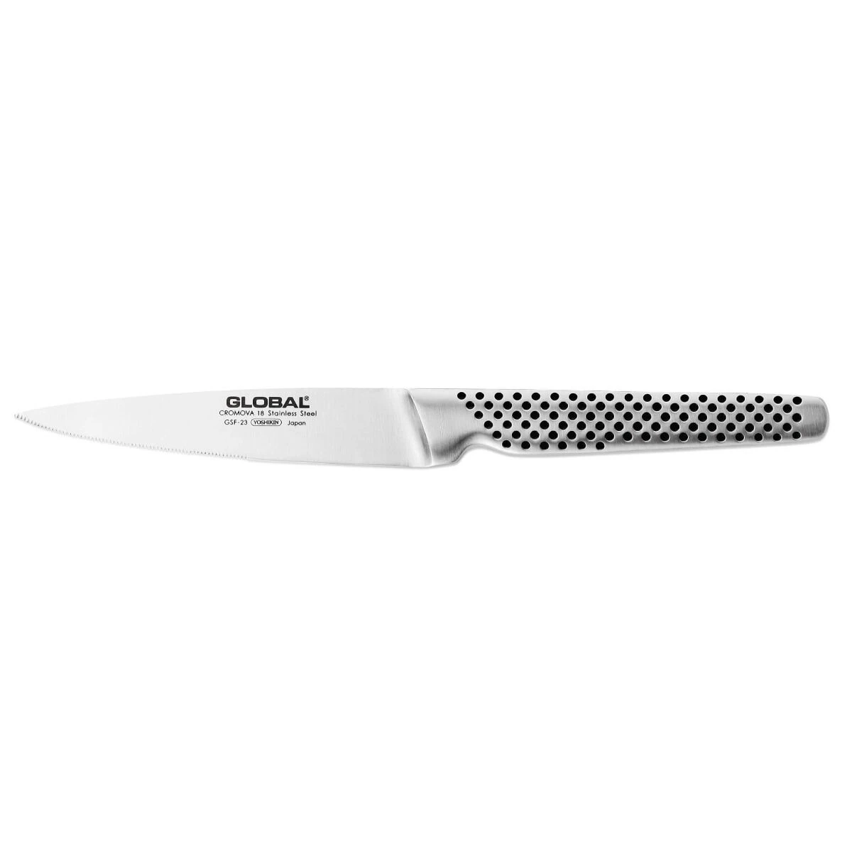Global GSF23 steakmes 11 cm messenstaal