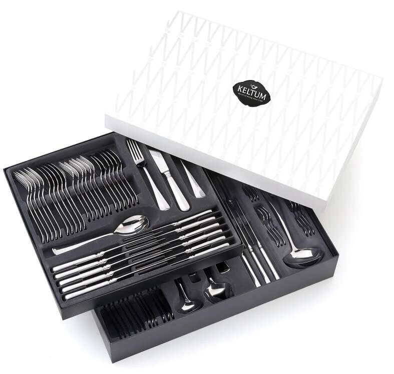 Keltum Haags Lofje bestekcassette 6-persoons rvs 40-delig