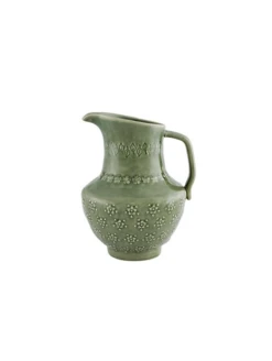 Bordallo Flora Karaf 1,5 Liter Aardewerk Groen