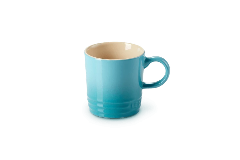 Le Creuset espressomok 100 ml aardewerk Caribbean Blue
