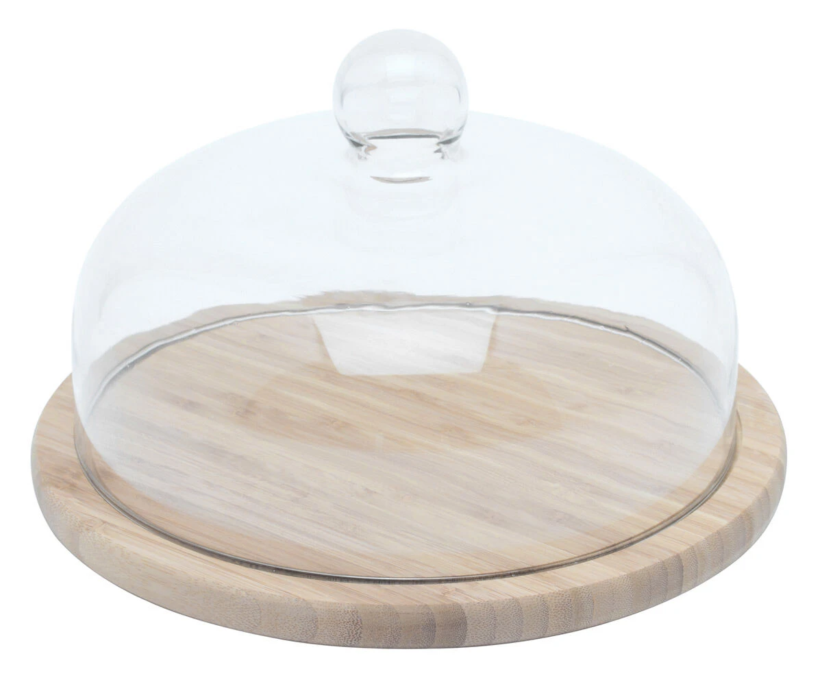 Point-Virgule kaasstolp ø 30 cm FSC bamboe