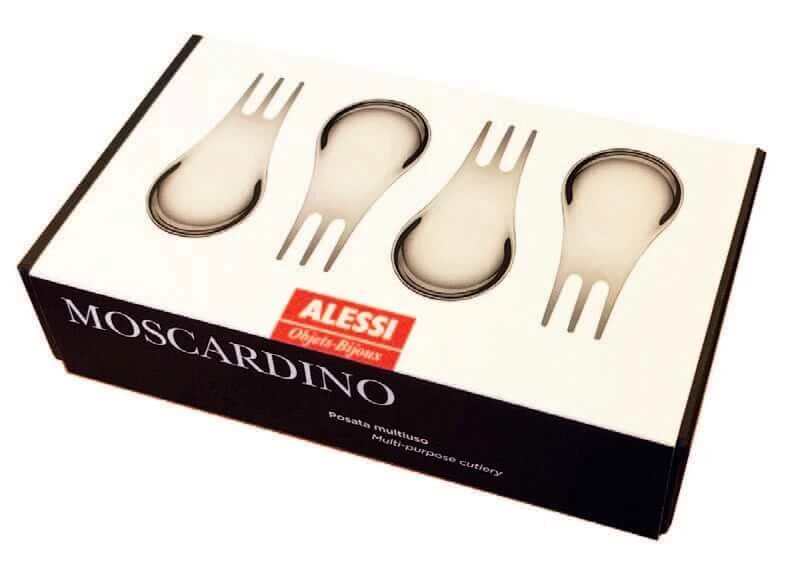 Alessi GIMR01S4 Moscardino multifunctioneel bestek rvs 4 stuks