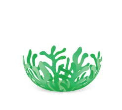 Alessi Mediterraneo Fruitschaal ø 21 Cm Rvs Groen
