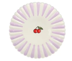 Oldenhof Kers Dinerbord Coquille ø 28 Cm Aardewerk Roze