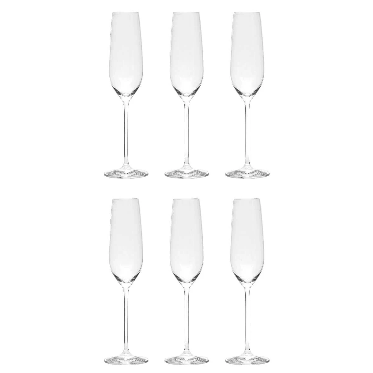 Schott Zwiesel Fortissimo 7 champagneglazen 240 ml kristalglas 6 stuks