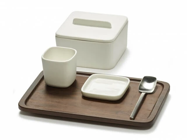 Serax HEII Marcel Wolterinck bestekset in giftbox antraciet 24-delig