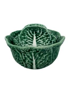 Bordallo Koolblad Soepterrine 200 Ml Aardewerk Groen