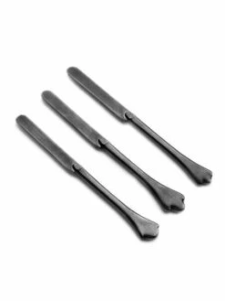 Serax Merci Mix 4-5-6 Tafelmes Antraciet Stone Wash 3 Stuks