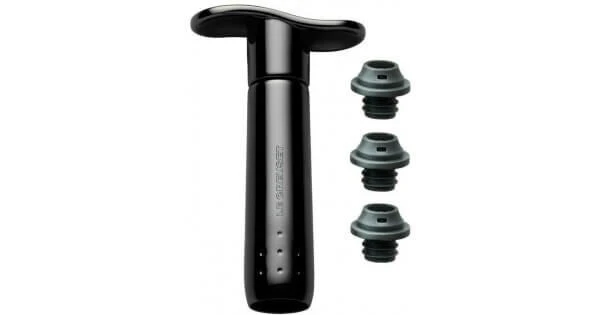 Le Creuset Screwpull WA-137 wijnpompset zwart
